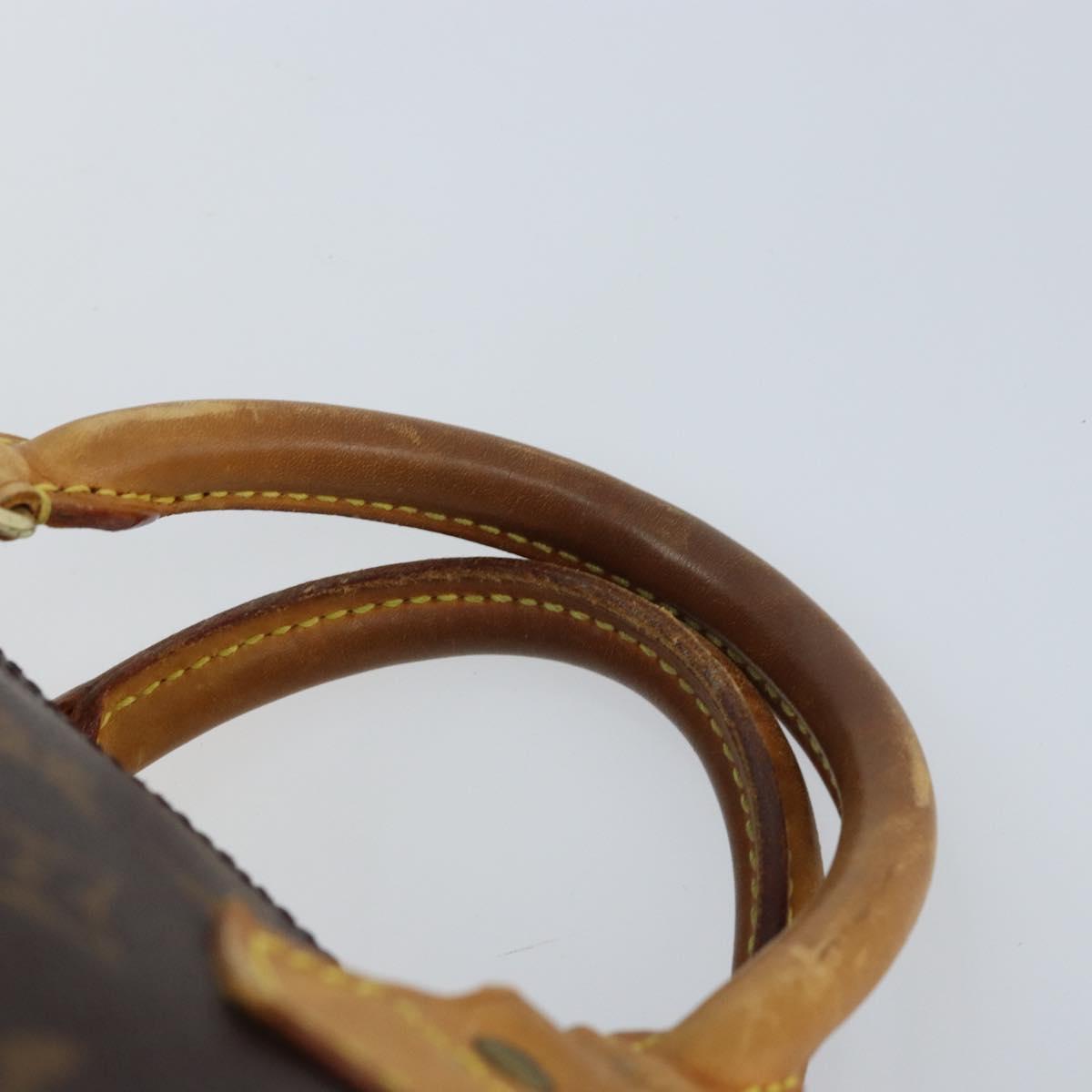 LOUIS VUITTON Monogram Speedy 35 Hand Bag M41524 LV Auth ki6432