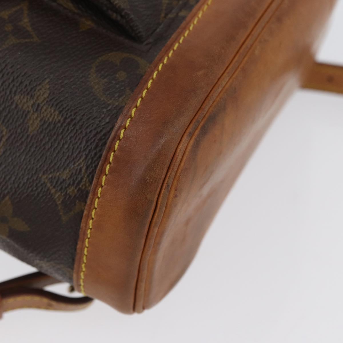 LOUIS VUITTON Monogram Montsouris PM Backpack M51137 LV Auth ki6440