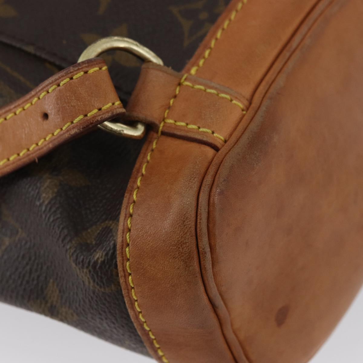 LOUIS VUITTON Monogram Montsouris PM Backpack M51137 LV Auth ki6440