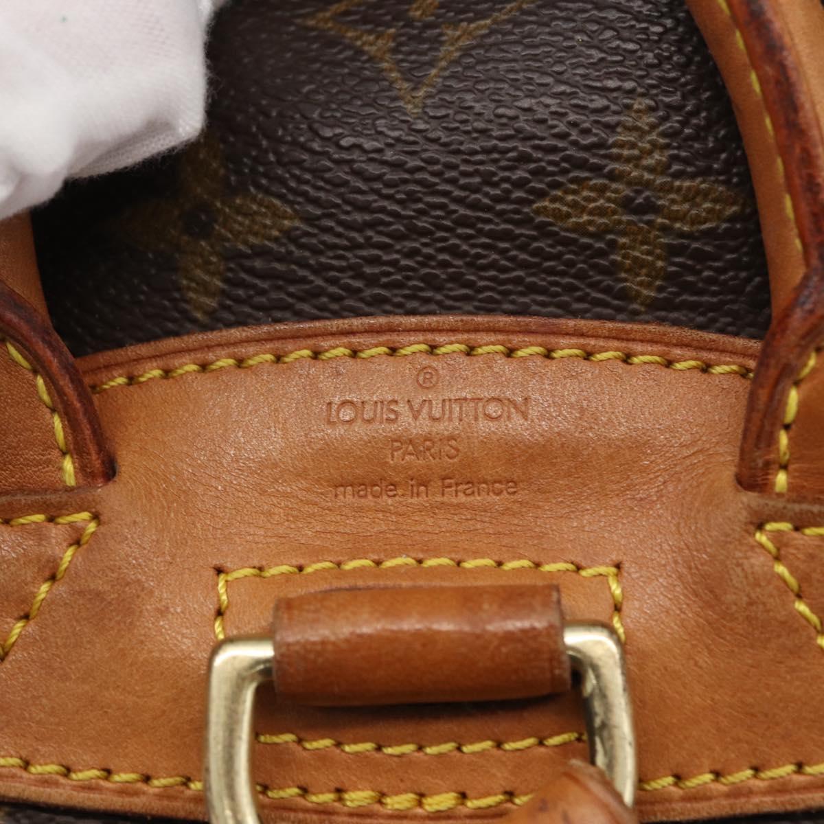 LOUIS VUITTON Monogram Montsouris PM Backpack M51137 LV Auth ki6440
