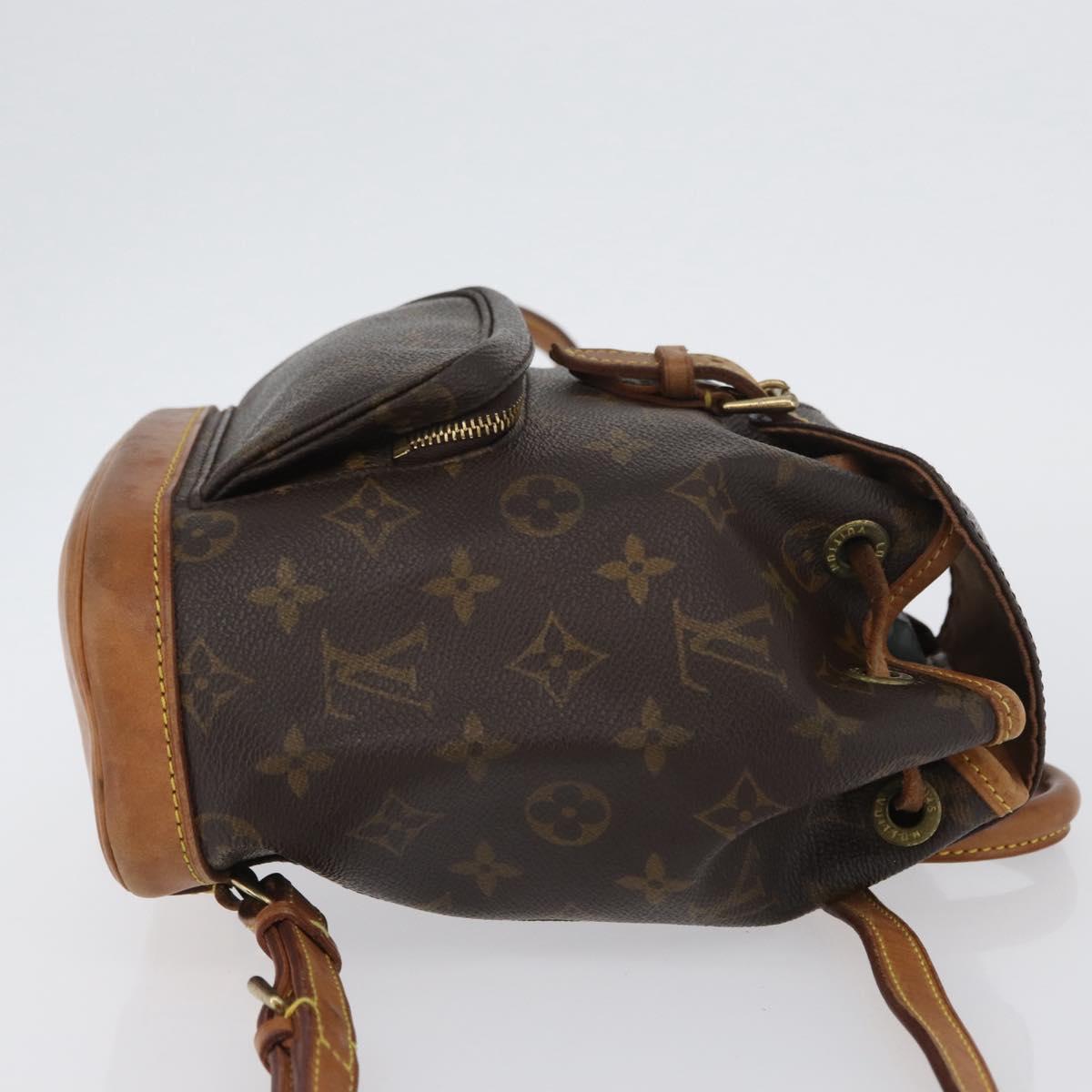 LOUIS VUITTON Monogram Montsouris PM Backpack M51137 LV Auth ki6440