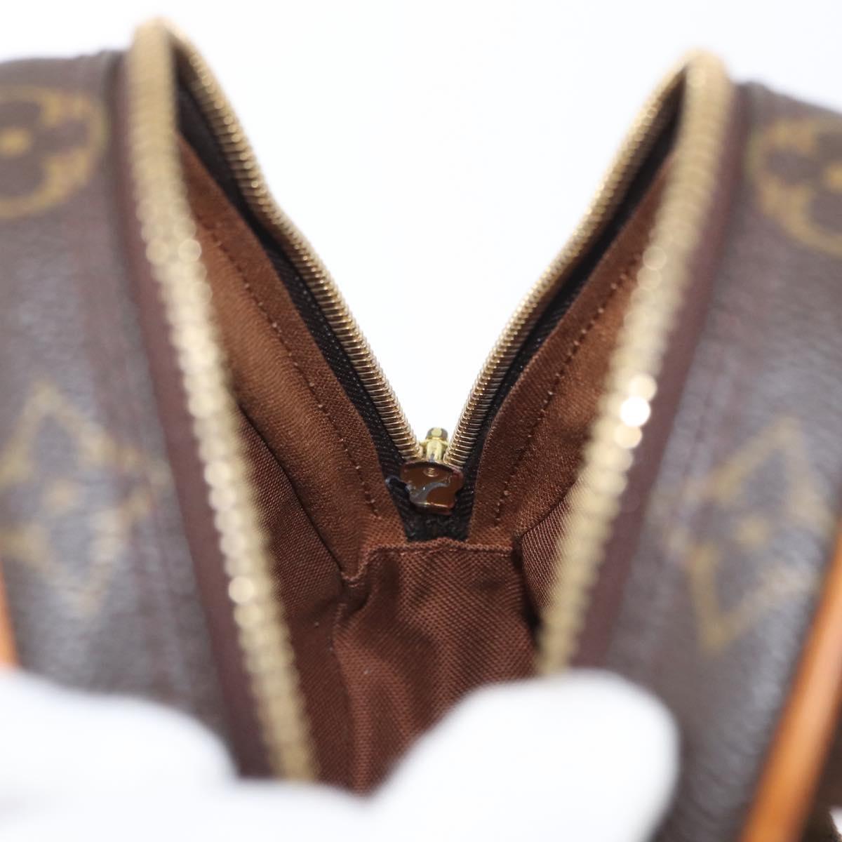 LOUIS VUITTON Monogram Pochette Gange Shoulder Bag M51870 LV Auth ki6458