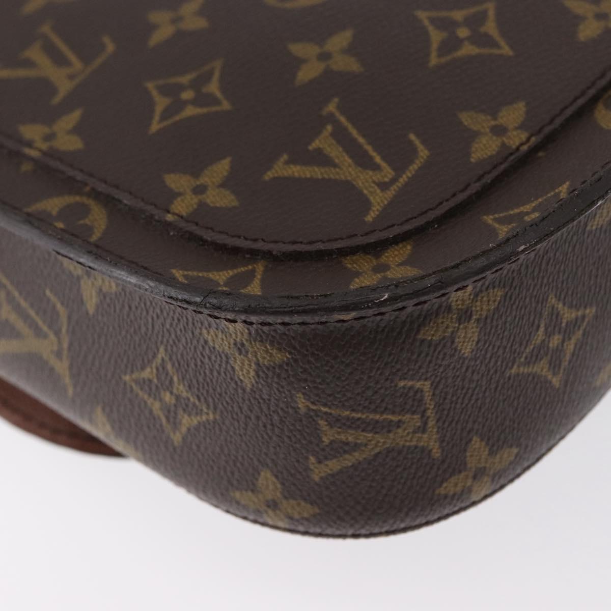 LOUIS VUITTON Monogram Saint Cloud GM Shoulder Bag M51242 LV Auth ki6481