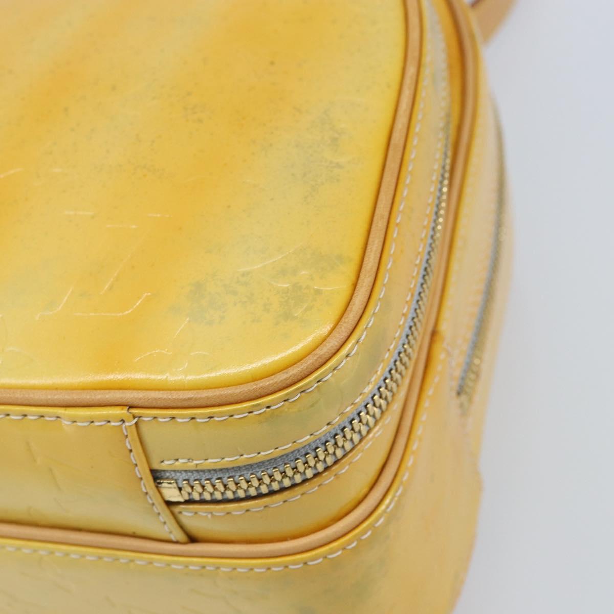 LOUIS VUITTON Monogram Vernis Marley Backpack Gris M91038 LV Auth ki6483