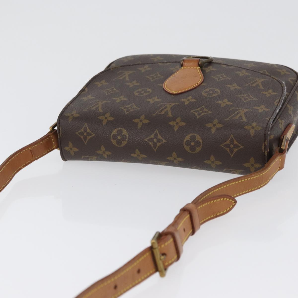 LOUIS VUITTON Monogram Saint Cloud GM Shoulder Bag M51242 LV Auth ki6512