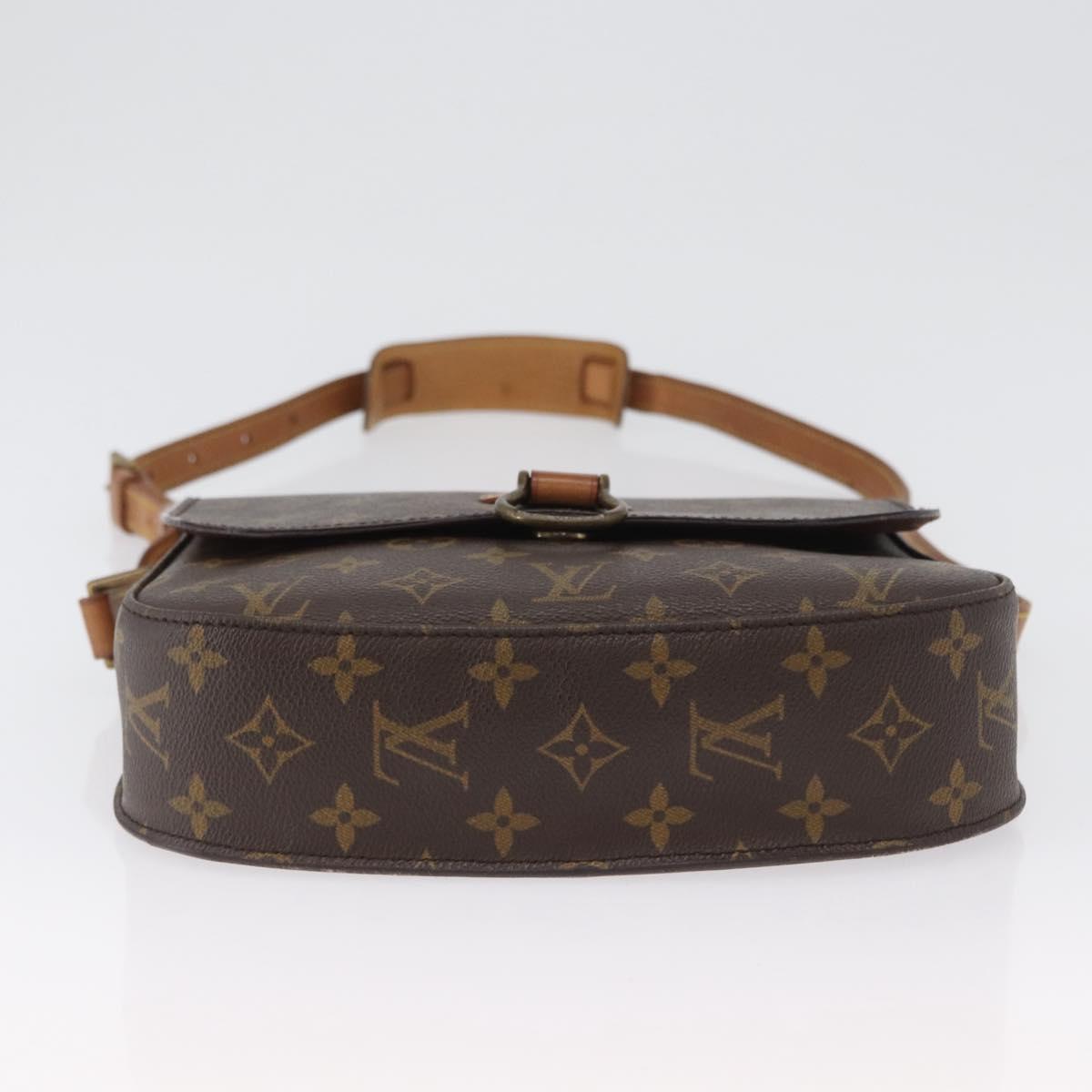 LOUIS VUITTON Monogram Saint Cloud GM Shoulder Bag M51242 LV Auth ki6512