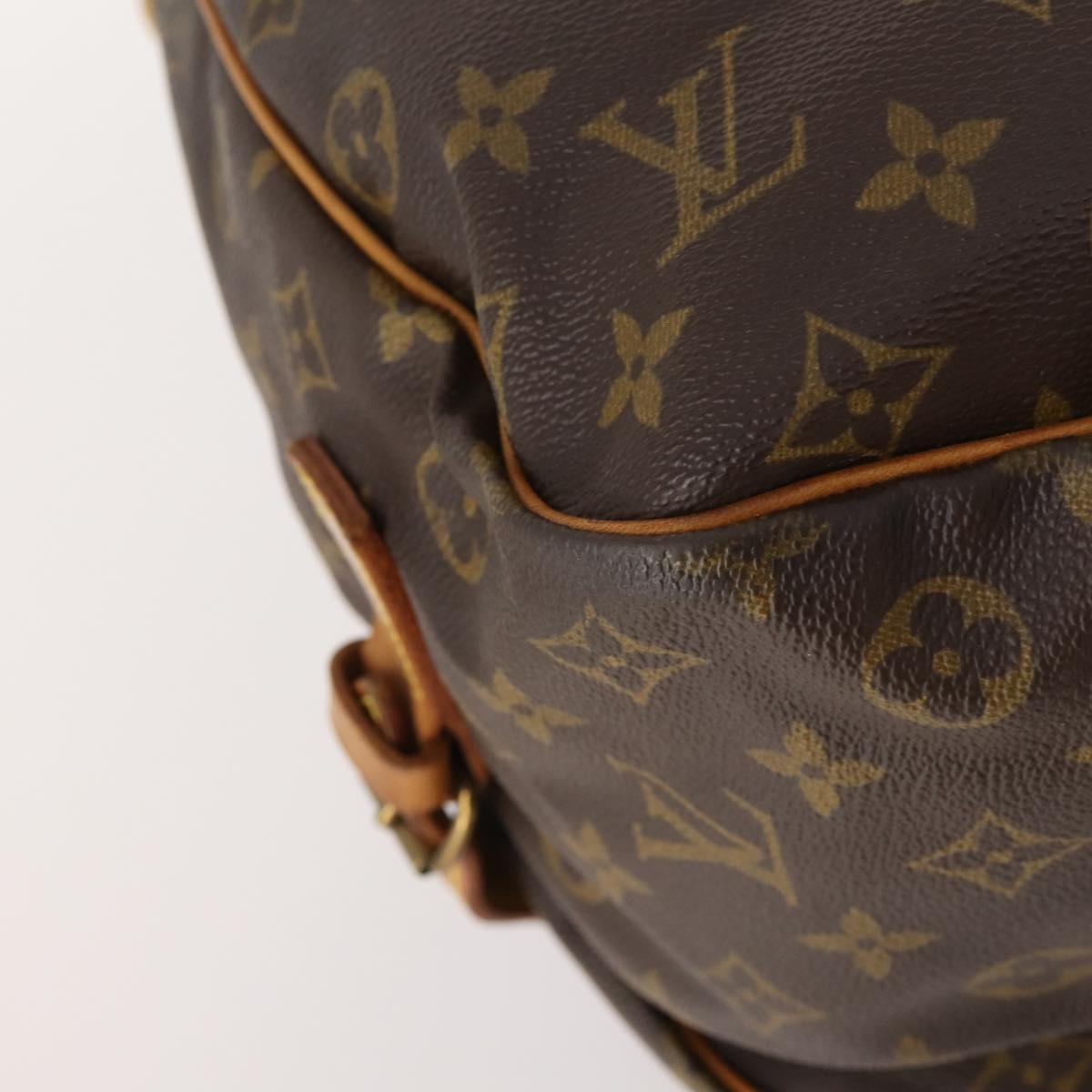 LOUIS VUITTON Monogram Saumur 35 Shoulder Bag M42254 LV Auth ki6534