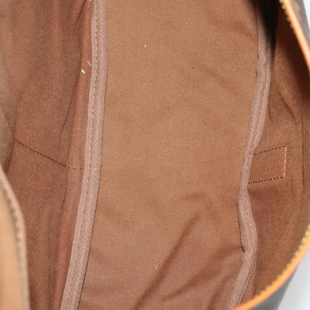 LOUIS VUITTON Monogram Saumur 35 Shoulder Bag M42254 LV Auth ki6534