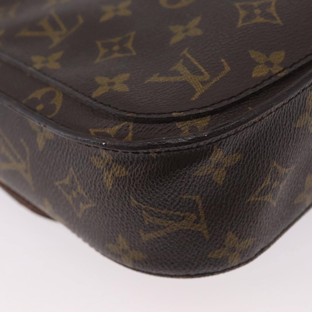 LOUIS VUITTON Monogram Saint Cloud GM Shoulder Bag M51242 LV Auth ki6540