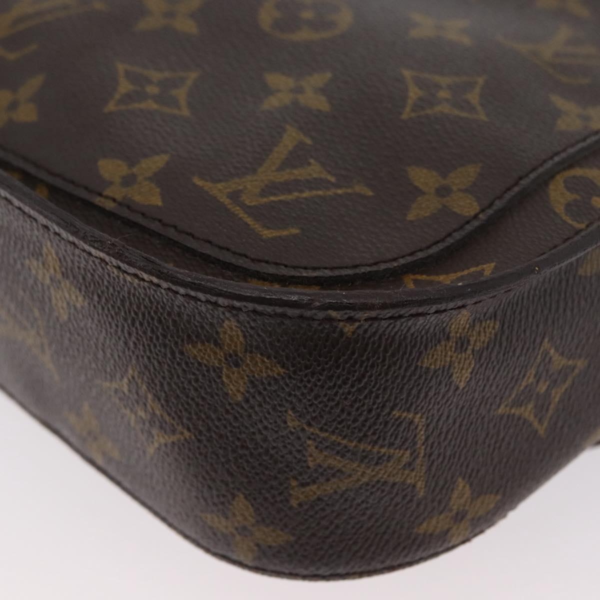 LOUIS VUITTON Monogram Saint Cloud GM Shoulder Bag M51242 LV Auth ki6540