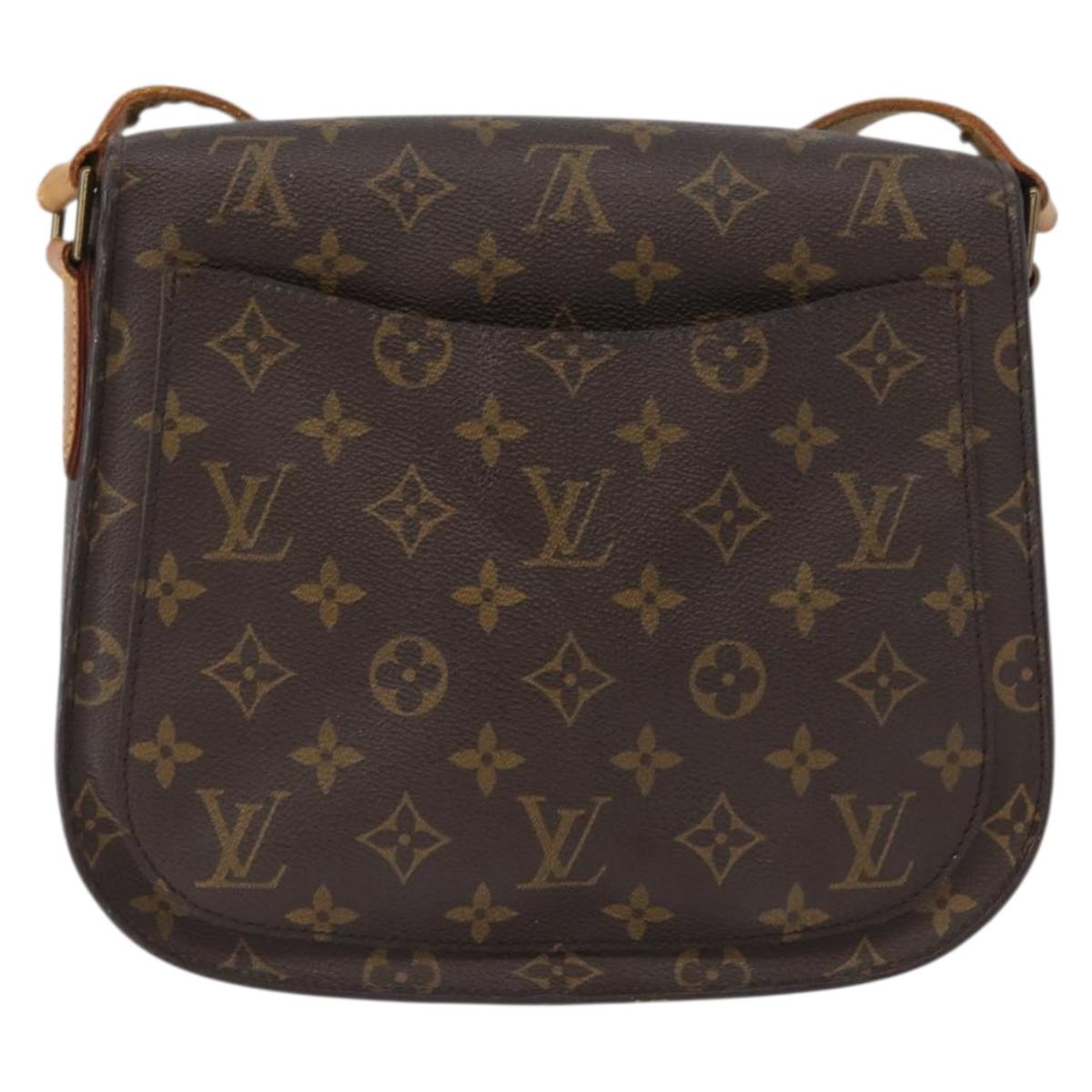 LOUIS VUITTON Monogram Saint Cloud GM Shoulder Bag M51242 LV Auth ki6540