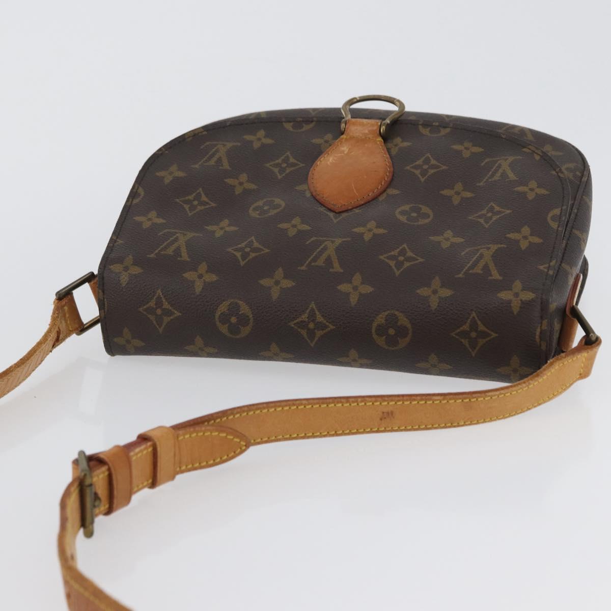 LOUIS VUITTON Monogram Saint Cloud GM Shoulder Bag M51242 LV Auth ki6540