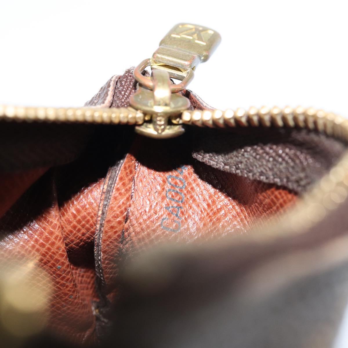 LOUIS VUITTON Monogram Pochette Cles Coin Purse M62650 LV Auth ki6542