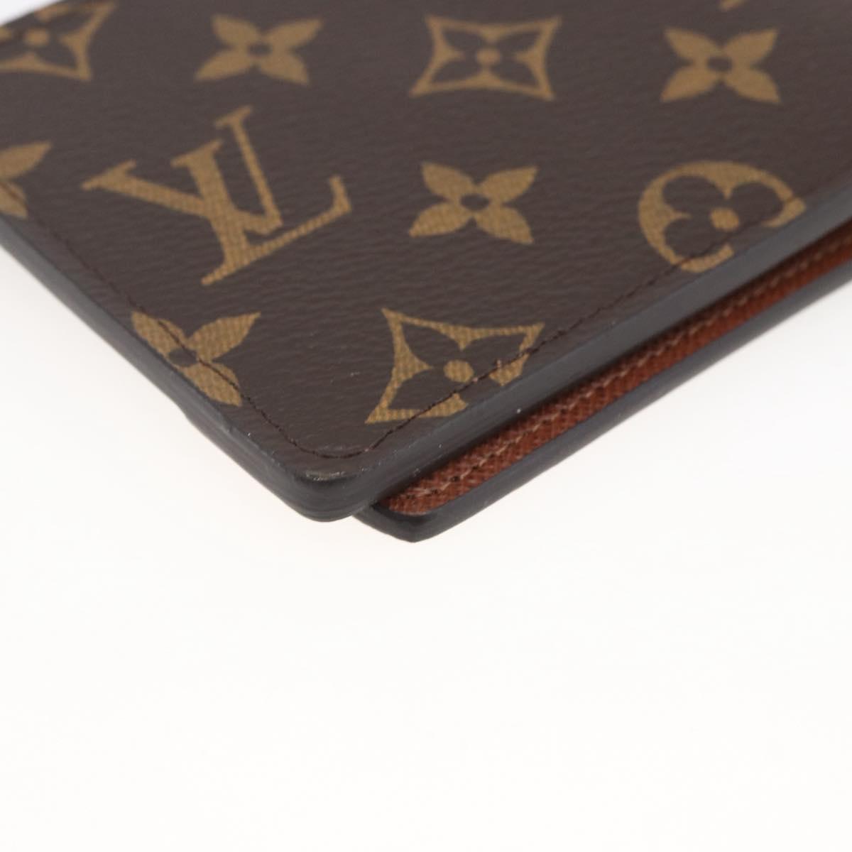 LOUIS VUITTON Monogram Portefeuille Multipull Bifold Wallet M60895 Auth ki6548