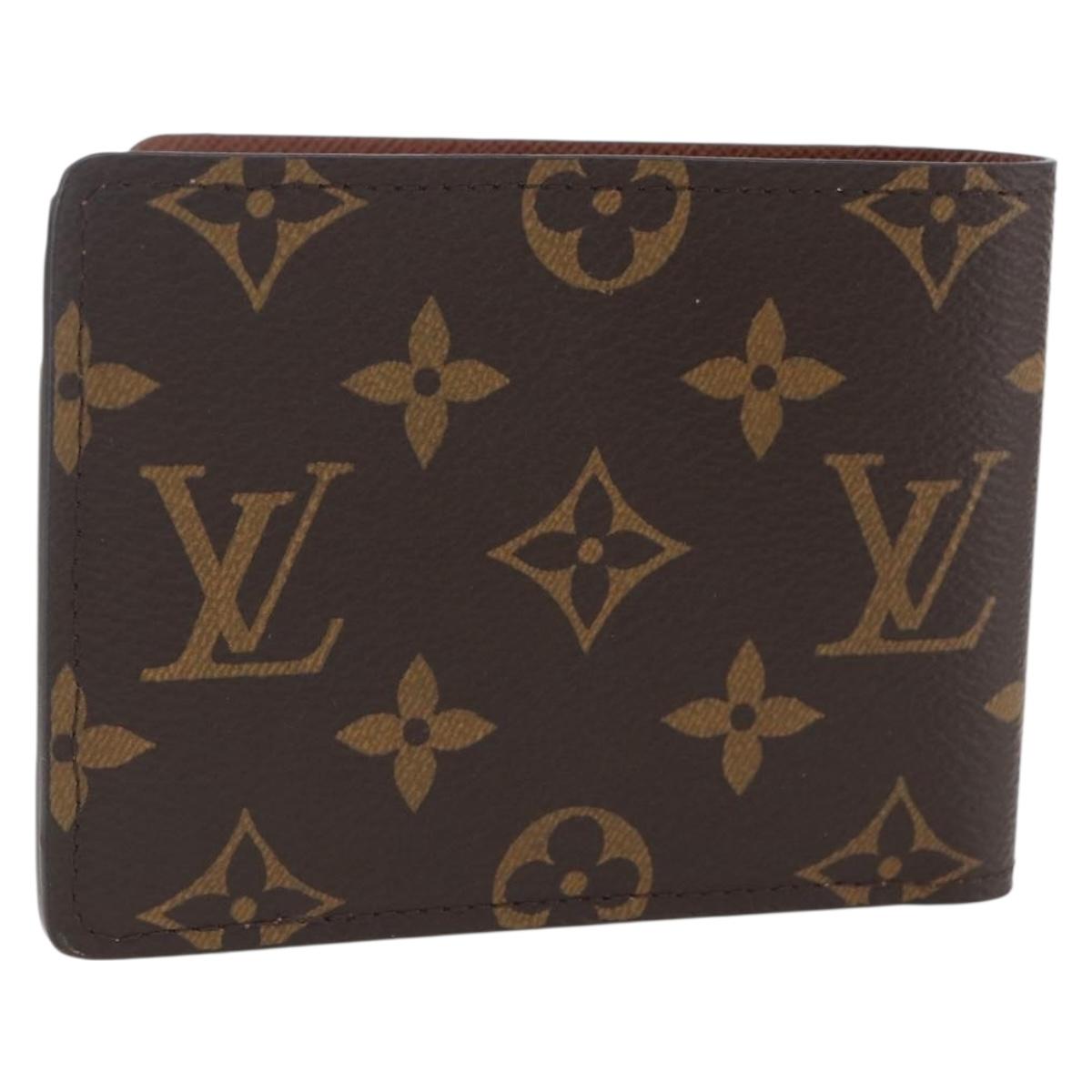 LOUIS VUITTON Monogram Portefeuille Multipull Bifold Wallet M60895 Auth ki6548