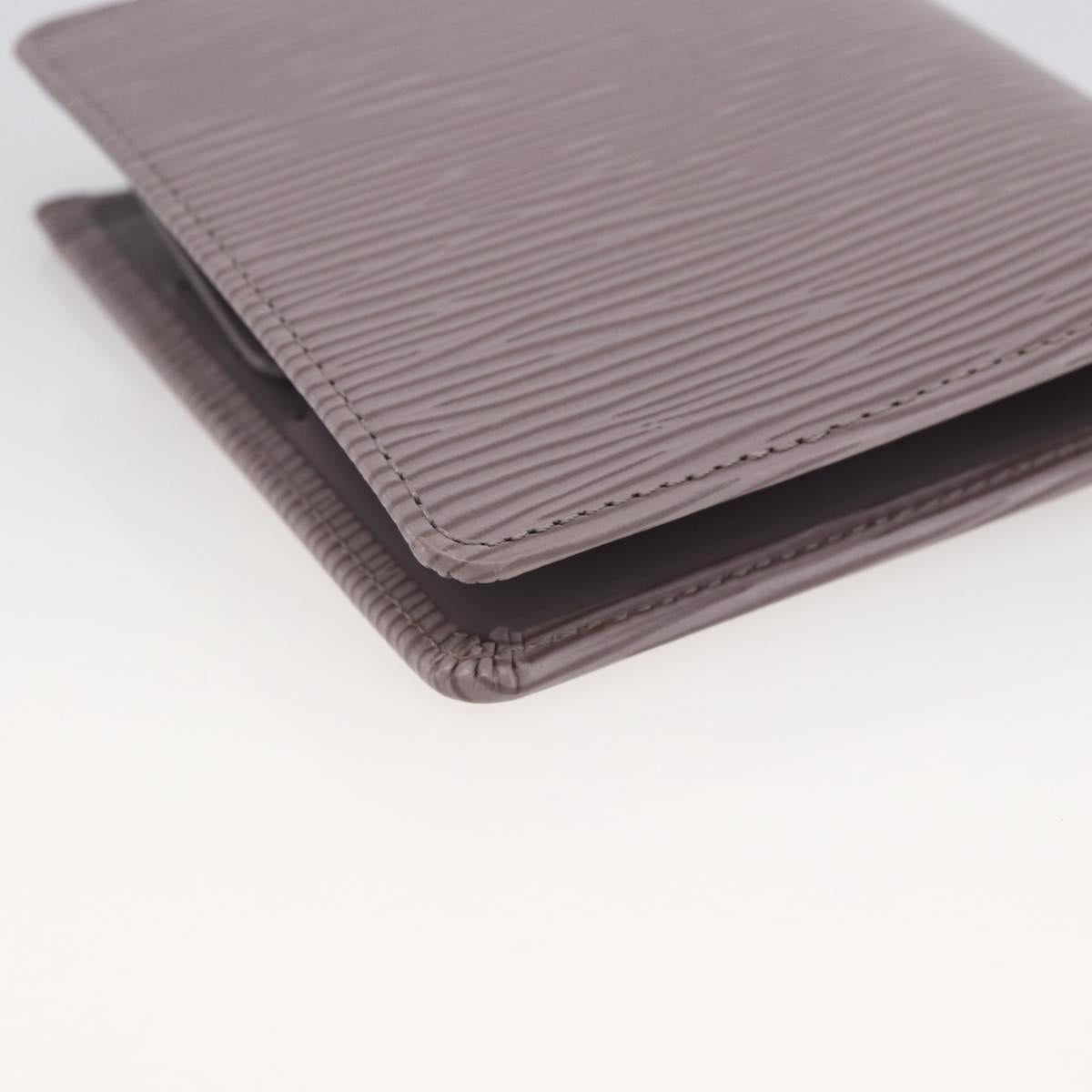 LOUIS VUITTON Epi PortefeuilleMarco Bifold Wallet Lilac LV Auth ki6572M