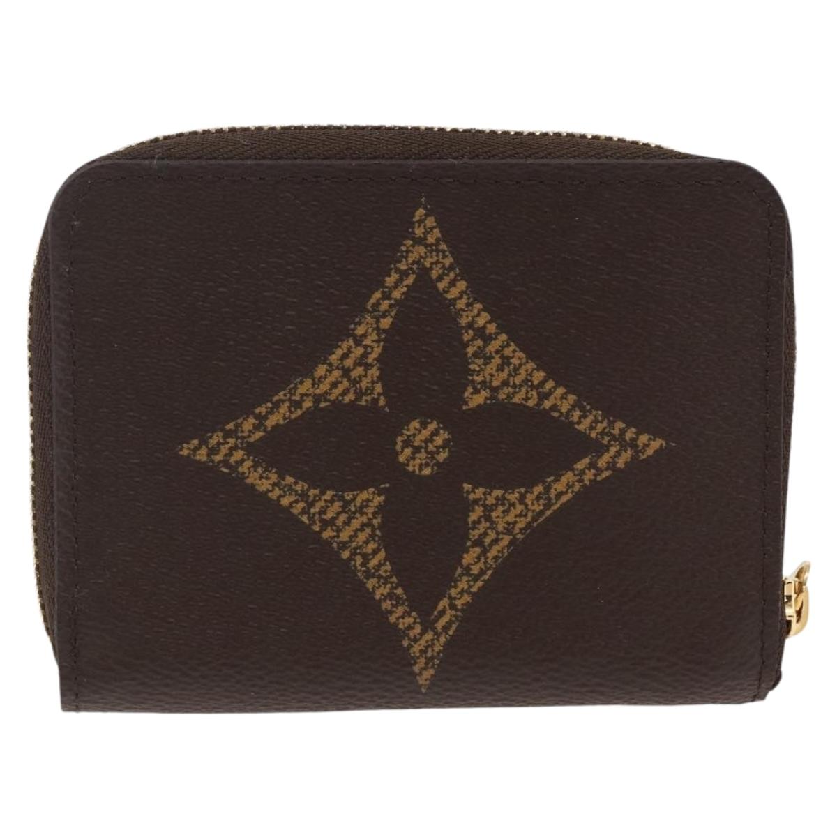 LOUIS VUITTON Monogram Giant Zippy Coin Purse Coin Purse M67690 LV Auth ki6573M