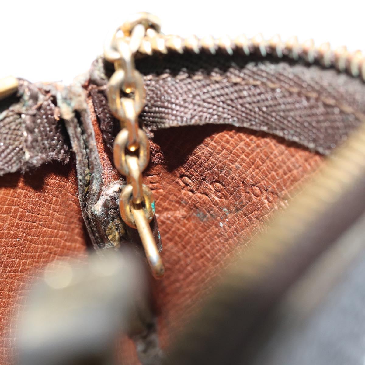 LOUIS VUITTON Monogram Pochette Cles Coin Purse M62650 LV Auth ki6575