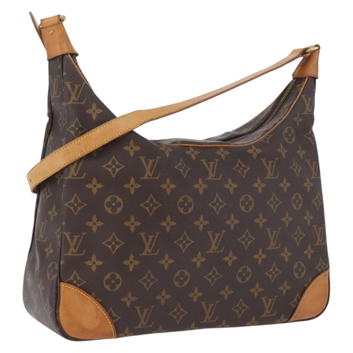 LOUIS VUITTON Monogram Boulogne 35 Shoulder Bag M51260 LV Auth ki6577