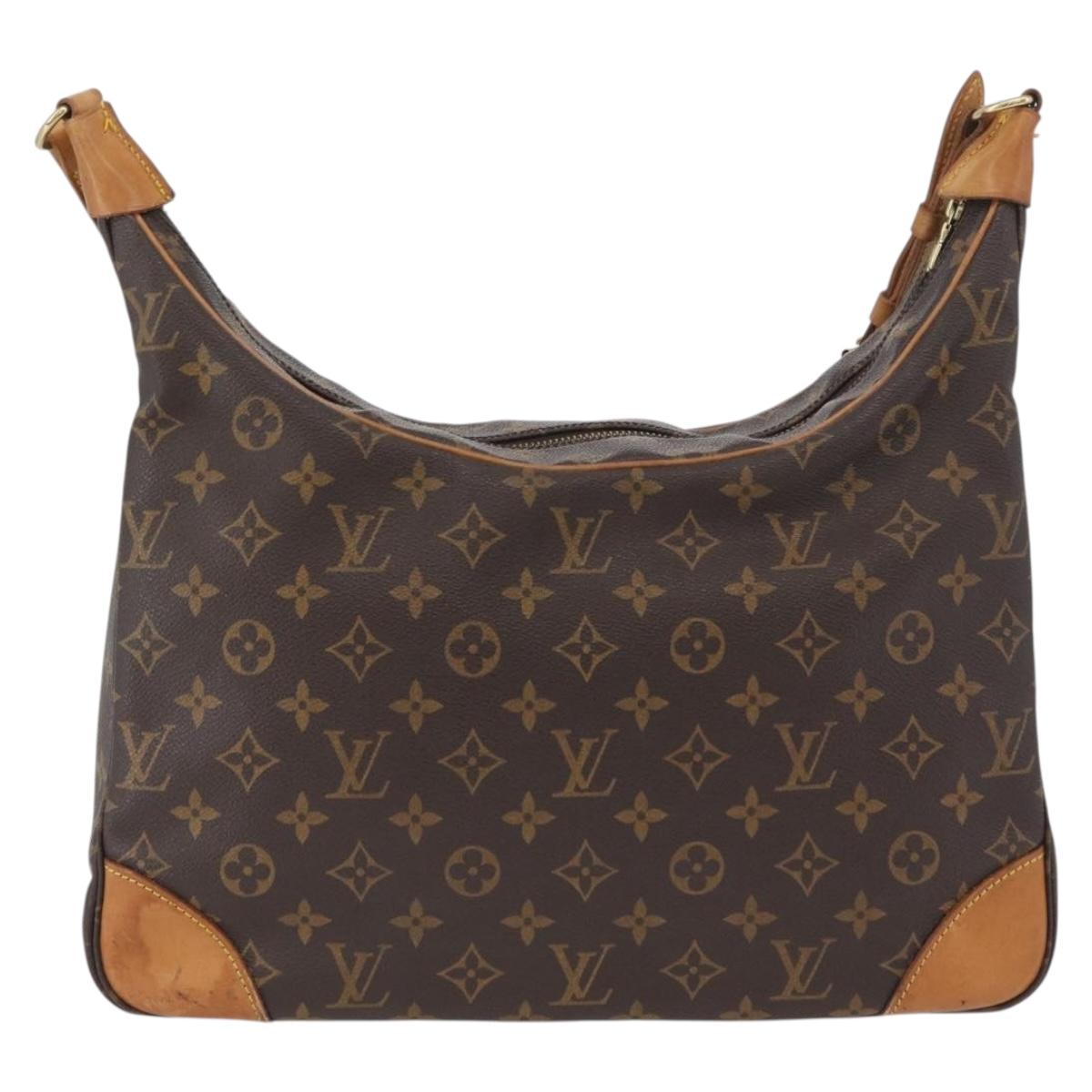 LOUIS VUITTON Monogram Boulogne 35 Shoulder Bag M51260 LV Auth ki6577