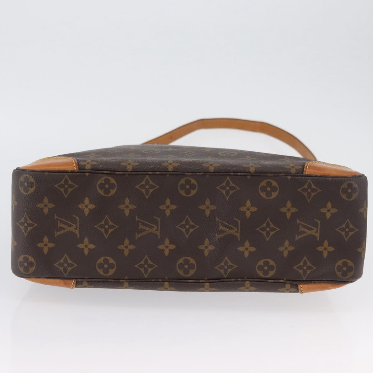 LOUIS VUITTON Monogram Boulogne 35 Shoulder Bag M51260 LV Auth ki6577