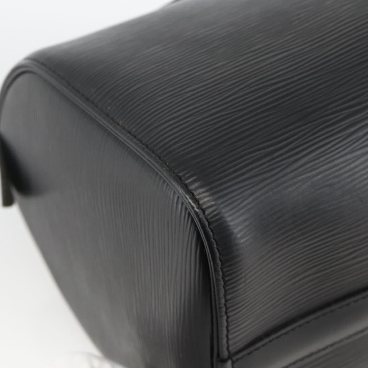 LOUIS VUITTON Epi Speedy 25 Hand Bag Black M43012 LV Auth ki6578V