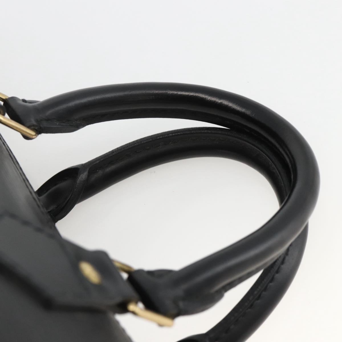 LOUIS VUITTON Epi Speedy 25 Hand Bag Black M43012 LV Auth ki6578V