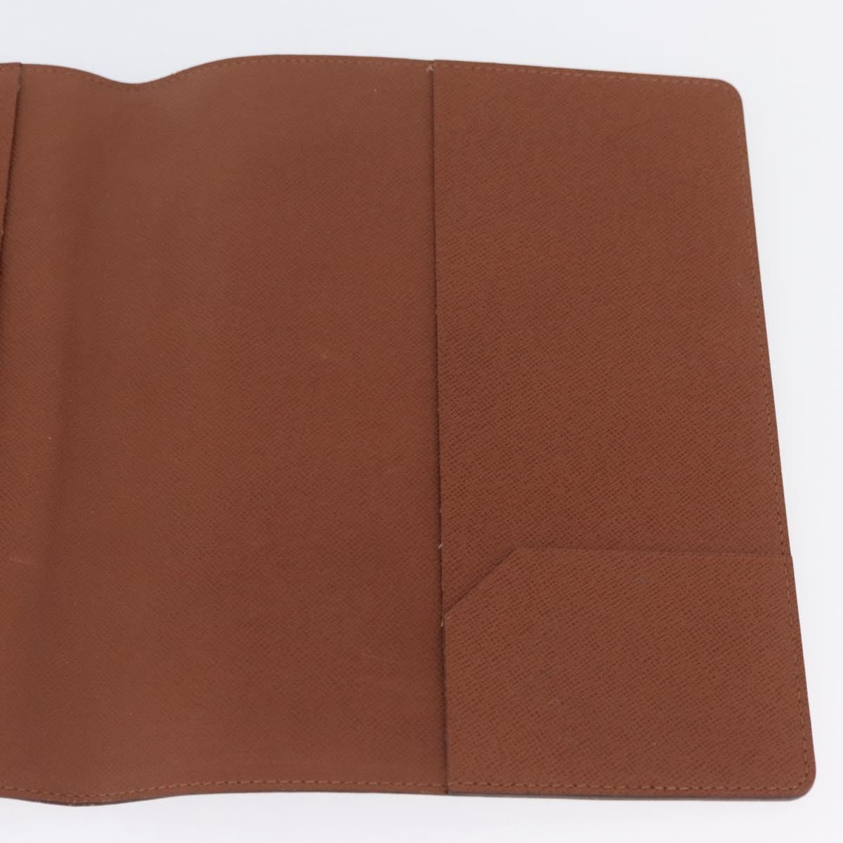 LOUIS VUITTON Monogram Agenda Bureau Day Planner Cover R20100 LV Auth ki6585