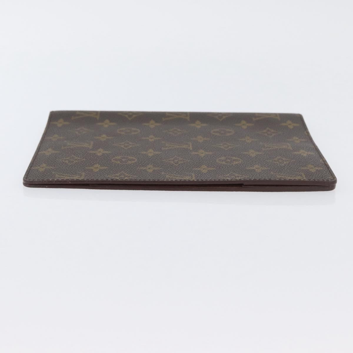 LOUIS VUITTON Monogram Agenda Bureau Day Planner Cover R20100 LV Auth ki6585