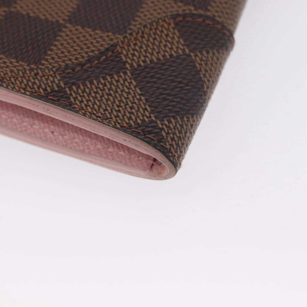 LOUIS VUITTON Damier Ebene Portefeuille Kaisa Long Wallet N61227 LV Auth ki6593