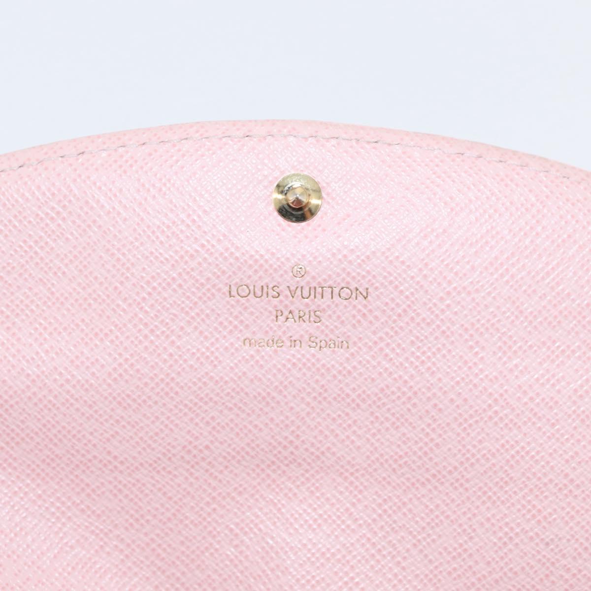 LOUIS VUITTON Damier Ebene Portefeuille Kaisa Long Wallet N61227 LV Auth ki6593