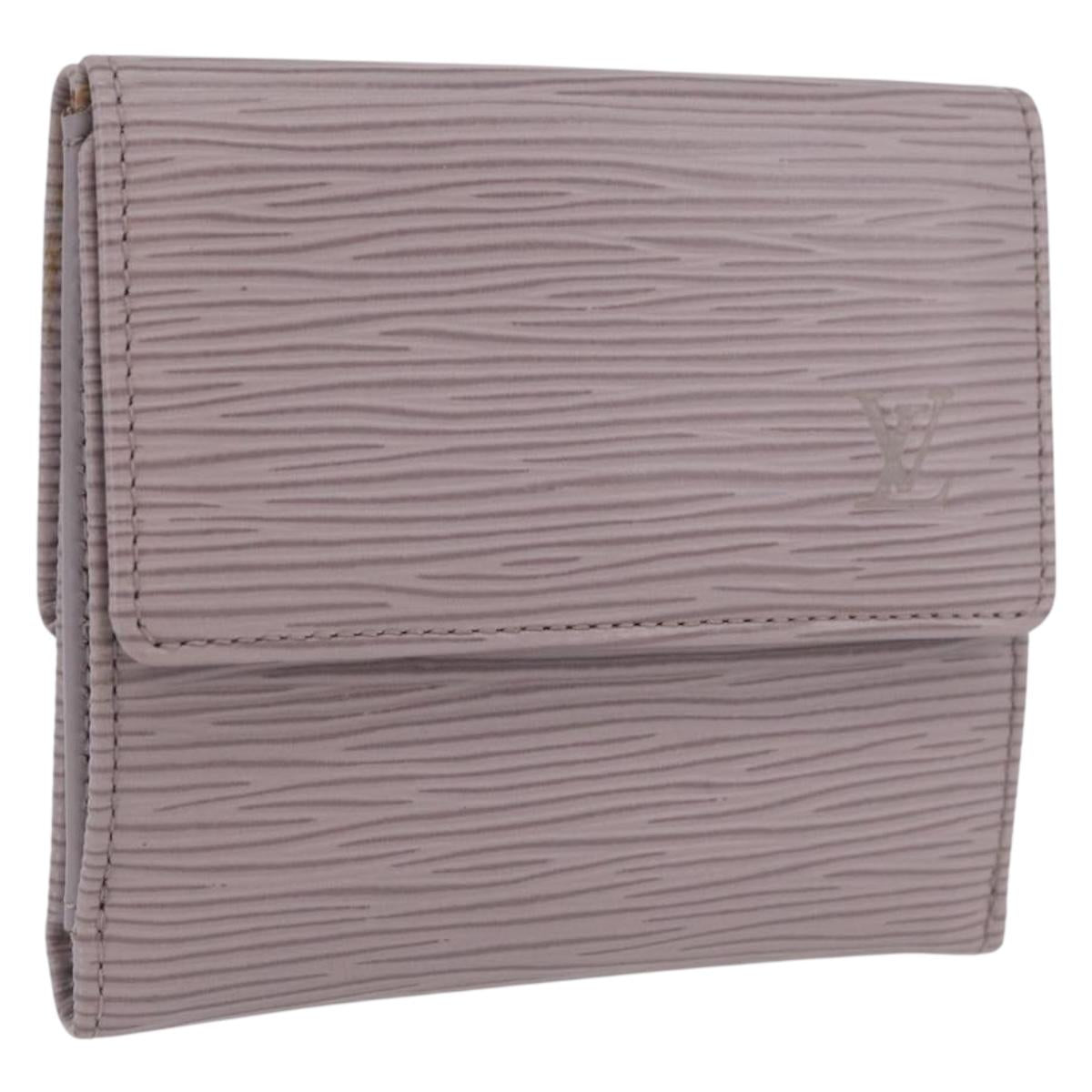 LOUIS VUITTON Epi Porte Monnaie Bier Cartes Crdit Lilac M6348B LV Auth ki6618V