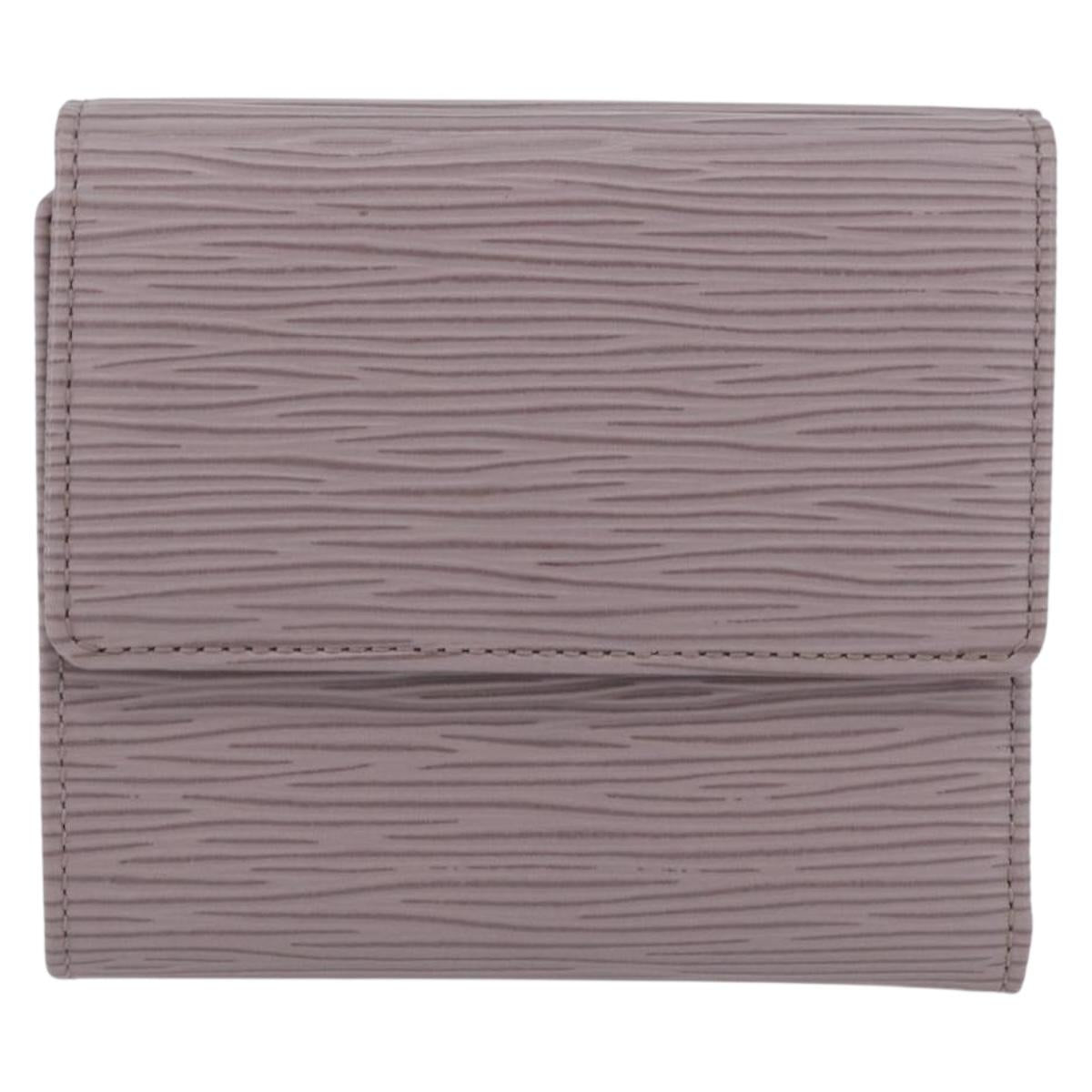 LOUIS VUITTON Epi Porte Monnaie Bier Cartes Crdit Lilac M6348B LV Auth ki6618V