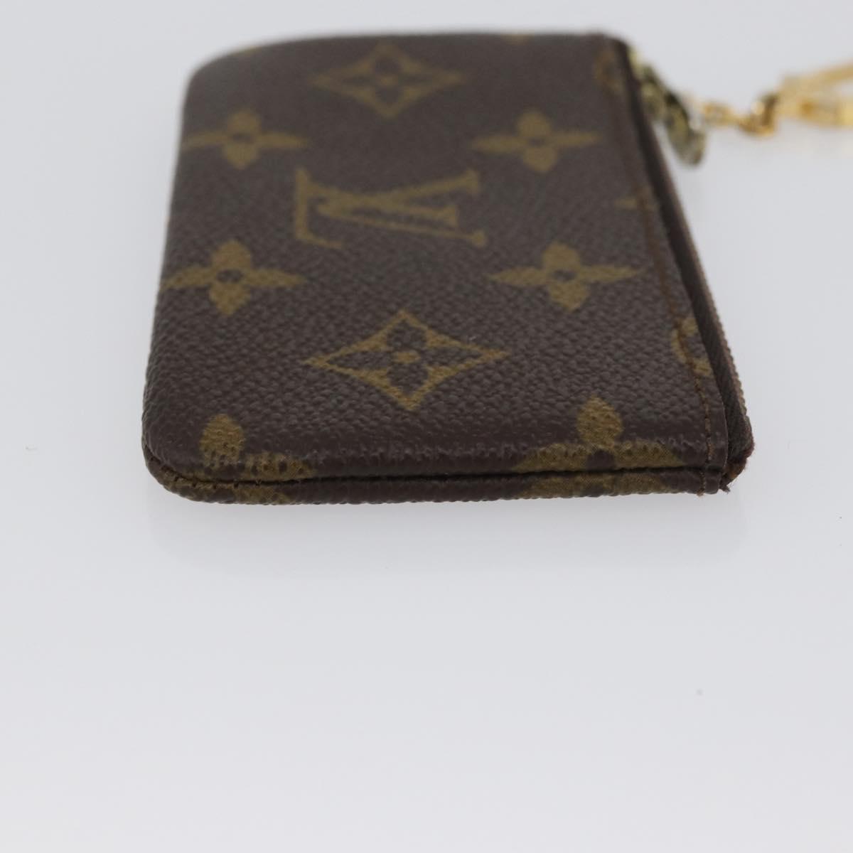LOUIS VUITTON Monogram Pochette Cles Coin Purse M62650 LV Auth ki6619