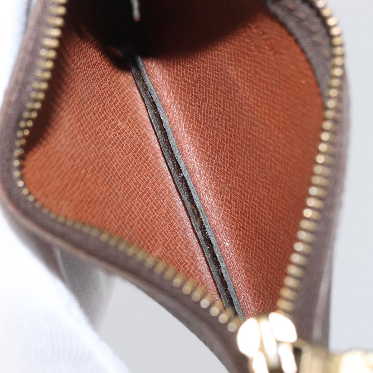 LOUIS VUITTON Monogram Pochette Cles Coin Purse M62650 LV Auth ki6620