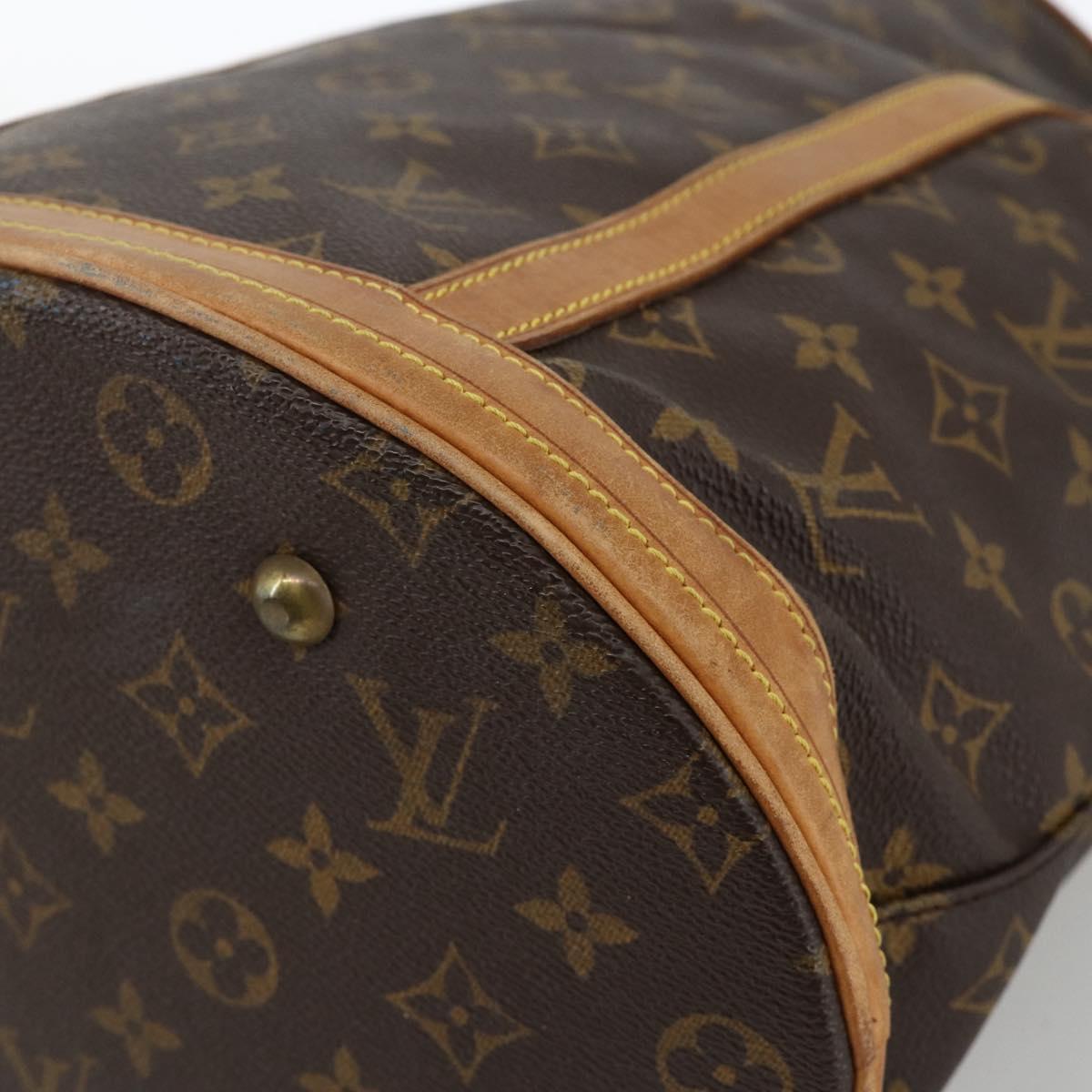 LOUIS VUITTON Monogram Bucket GM Shoulder Bag M42236 LV Auth ki6621