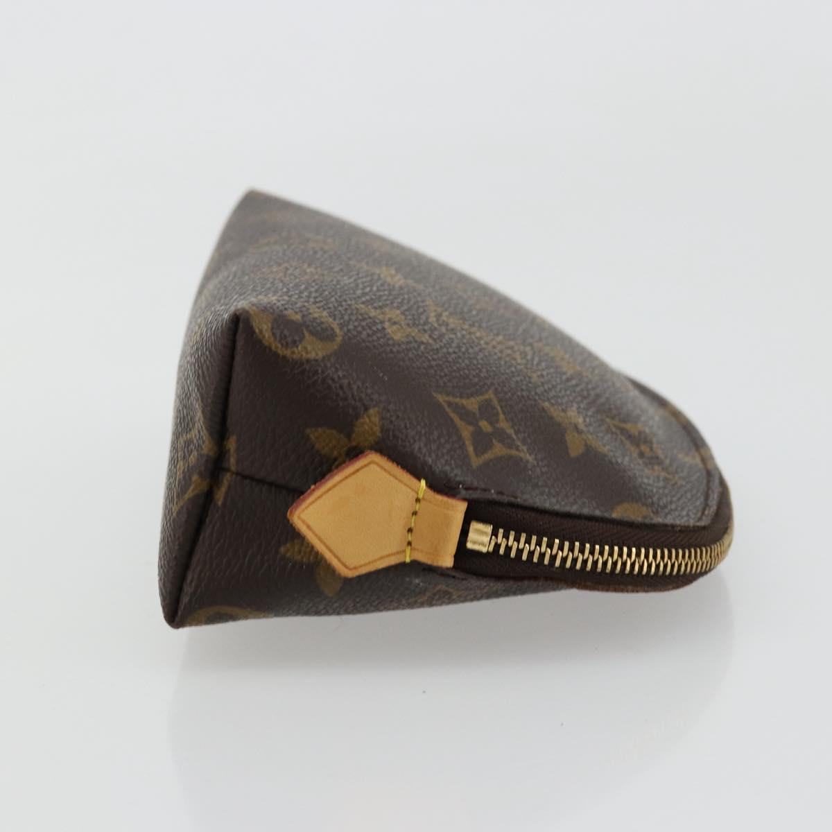 LOUIS VUITTON Monogram Pochette Cosmetic PM Pouch M43998 LV Auth ki6636