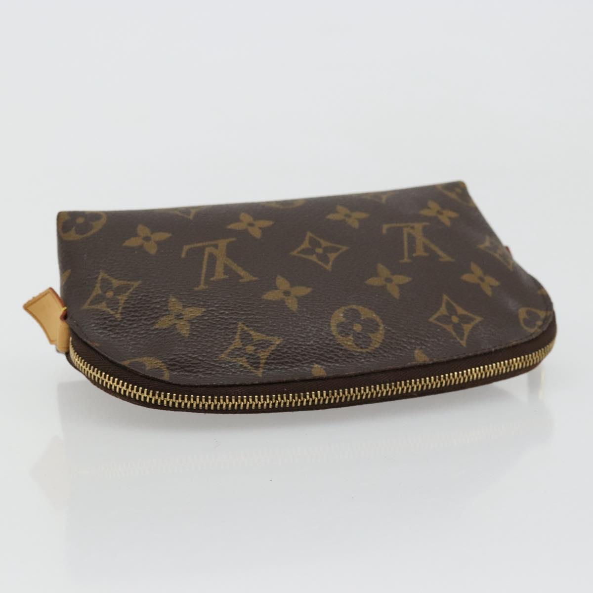LOUIS VUITTON Monogram Pochette Cosmetic PM Pouch M43998 LV Auth ki6636