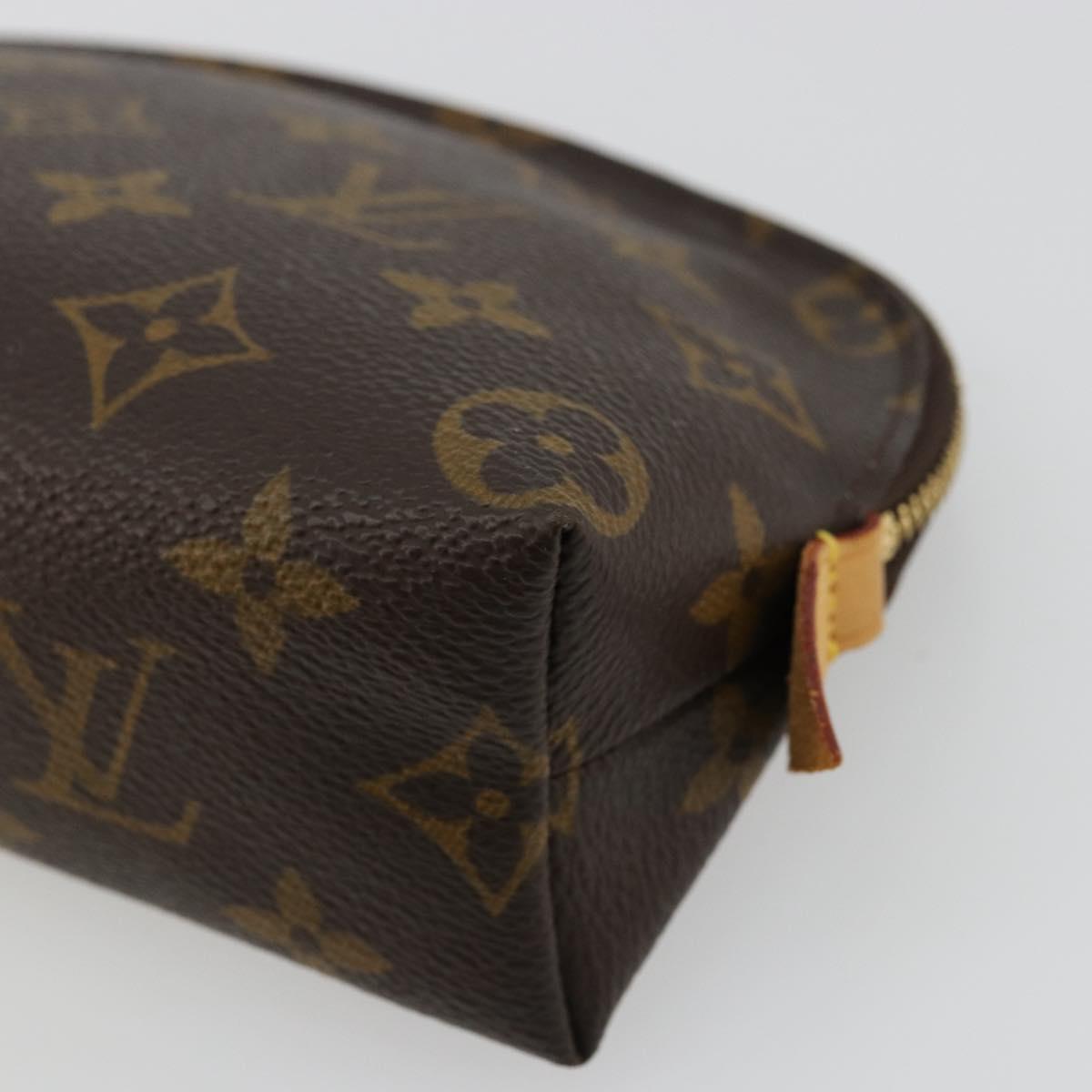 LOUIS VUITTON Monogram Pochette Cosmetic PM Pouch M43998 LV Auth ki6636