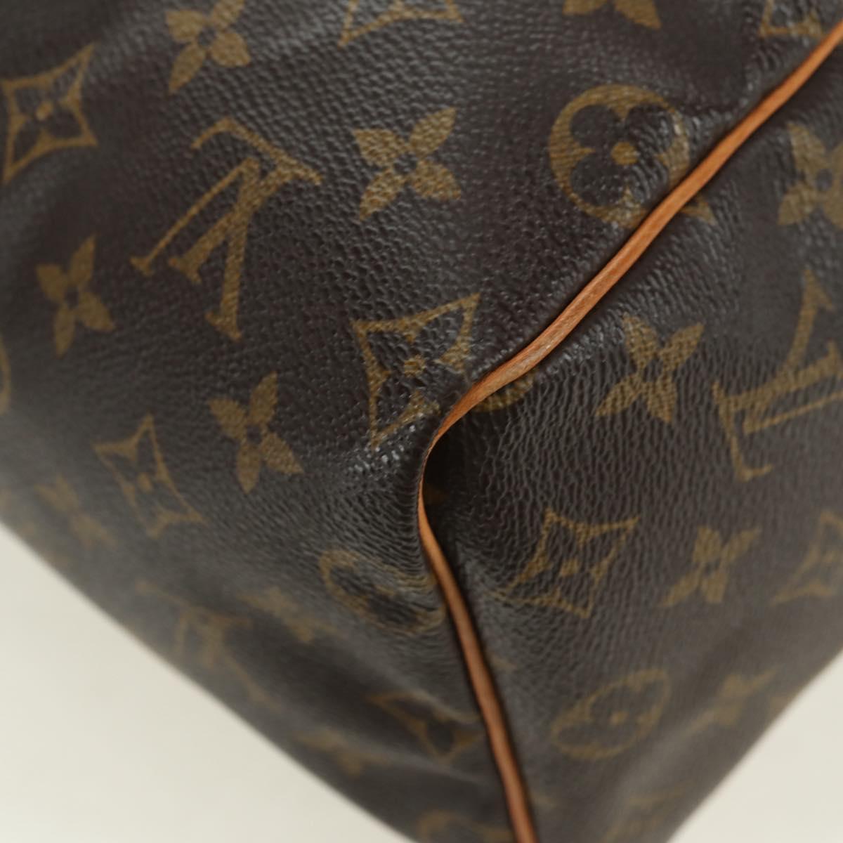 LOUIS VUITTON Monogram Speedy 25 Hand Bag M41528 LV Auth ki6648V