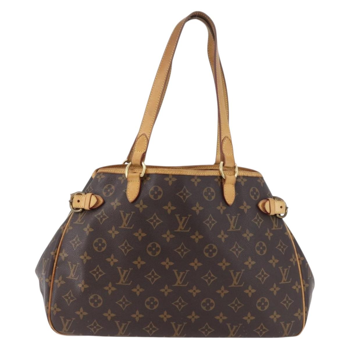 LOUIS VUITTON Monogram Batignolles Horizontal Tote Bag M51154 LV Auth ki6649