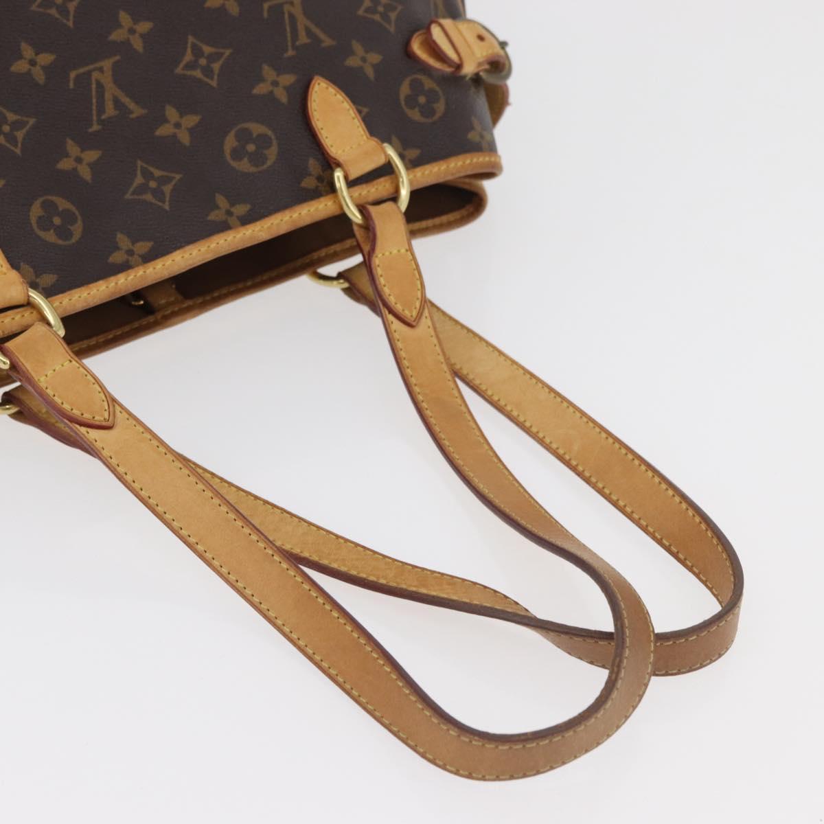 LOUIS VUITTON Monogram Batignolles Horizontal Tote Bag M51154 LV Auth ki6649