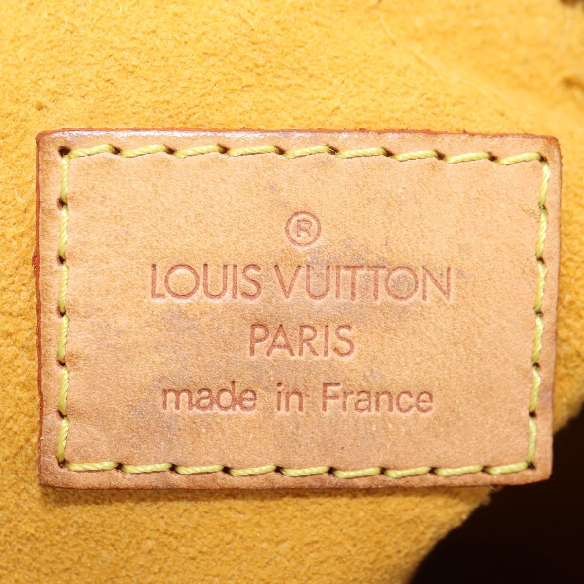 LOUIS VUITTON Monogram Denim Buggy PM Shoulder Bag Blue M95049 LV Auth ki6653V