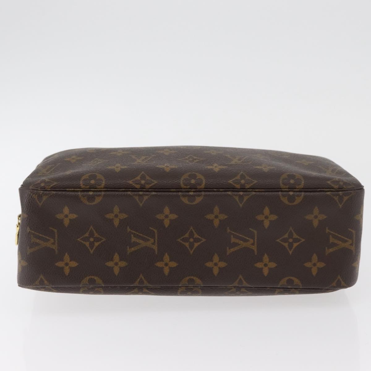 LOUIS VUITTON Monogram Trousse Toilette 28 Clutch Bag M47522 LV Auth ki6655V