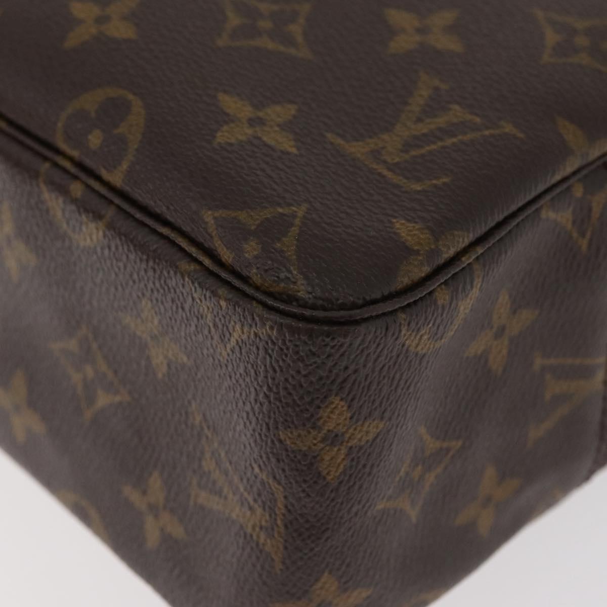 LOUIS VUITTON Monogram Trousse Toilette 28 Clutch Bag M47522 LV Auth ki6655V
