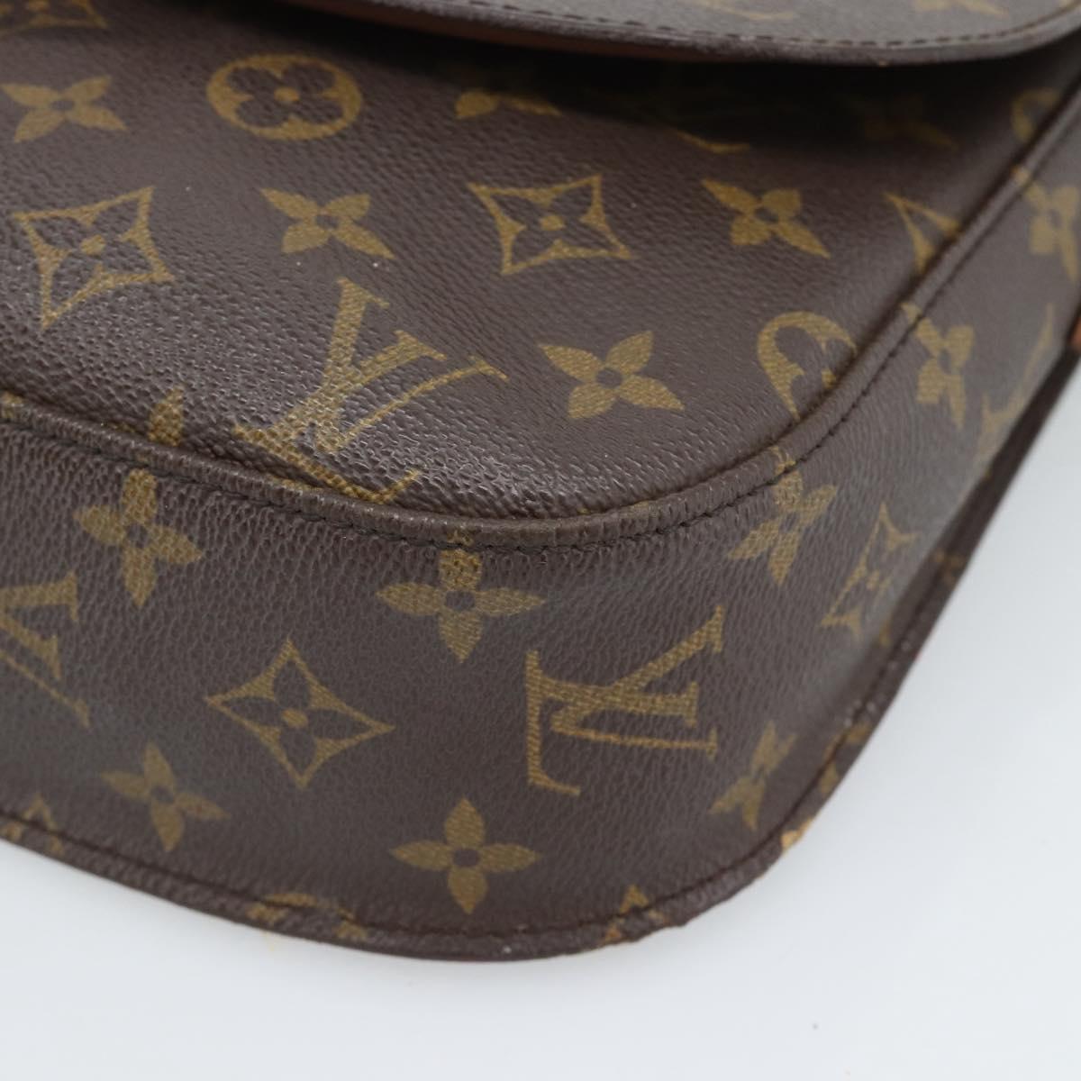 LOUIS VUITTON Monogram Saint Cloud GM Shoulder Bag M51242 LV Auth ki6674