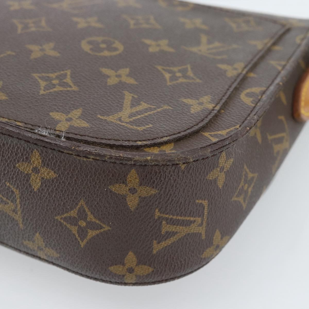 LOUIS VUITTON Monogram Saint Cloud GM Shoulder Bag M51242 LV Auth ki6674