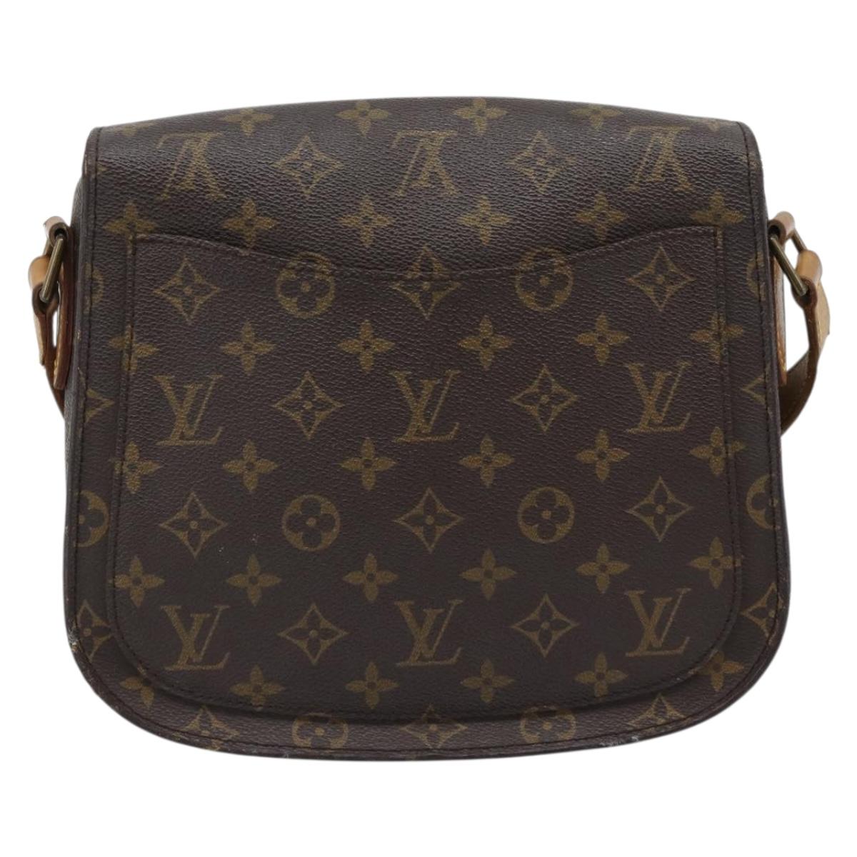 LOUIS VUITTON Monogram Saint Cloud GM Shoulder Bag M51242 LV Auth ki6674
