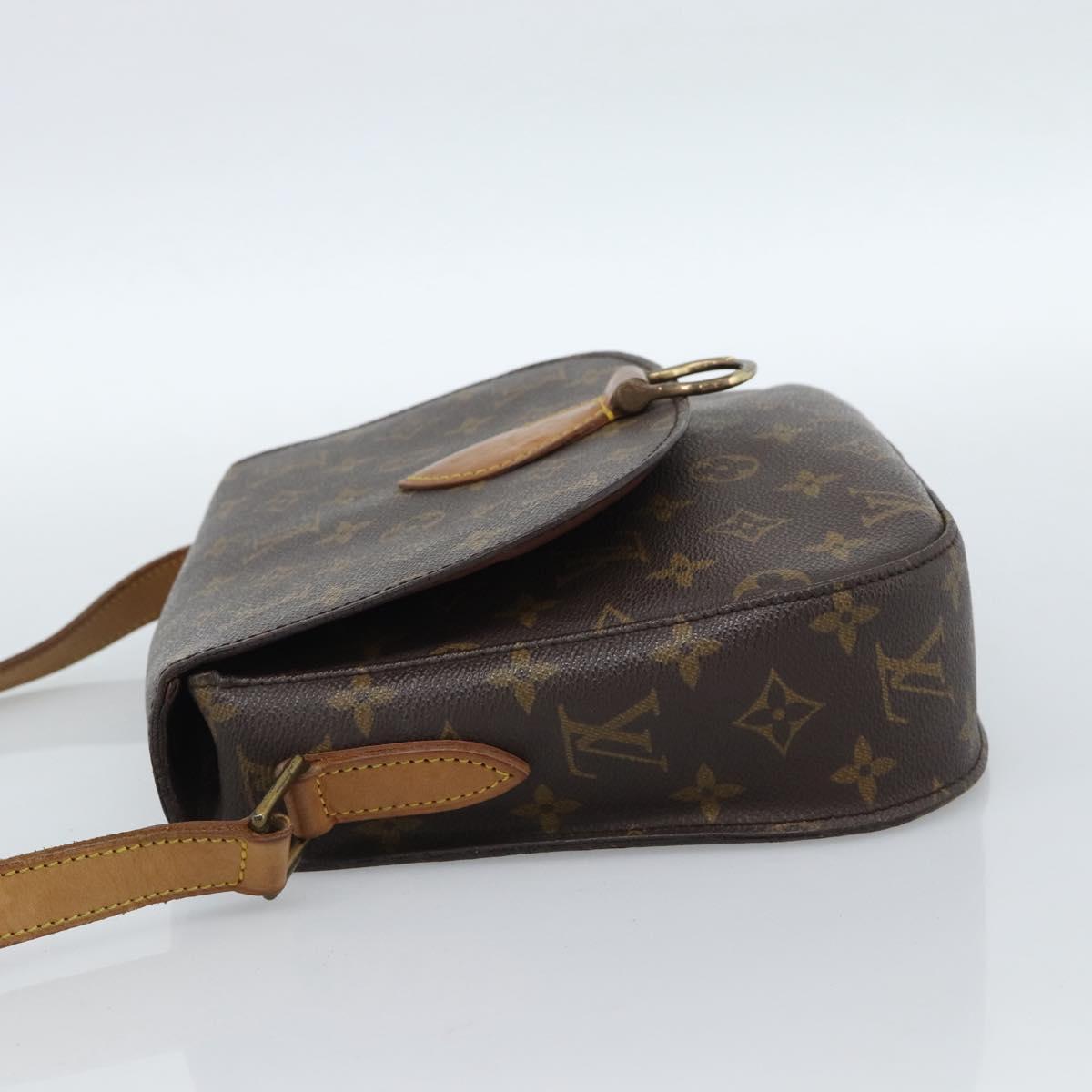 LOUIS VUITTON Monogram Saint Cloud GM Shoulder Bag M51242 LV Auth ki6674