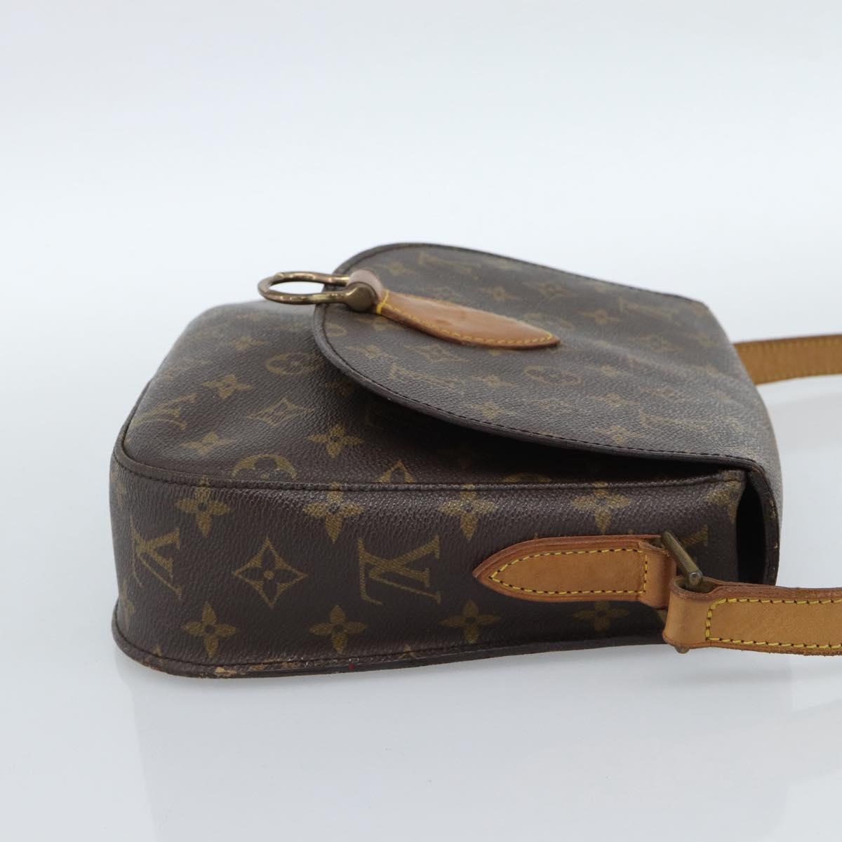 LOUIS VUITTON Monogram Saint Cloud GM Shoulder Bag M51242 LV Auth ki6674